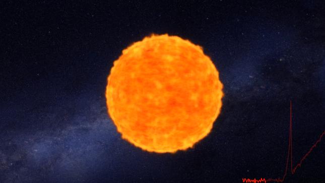 NASA望遠鏡　首度拍到恆星爆炸