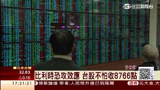 歐洲恐攻效應　台股不怕收8766點