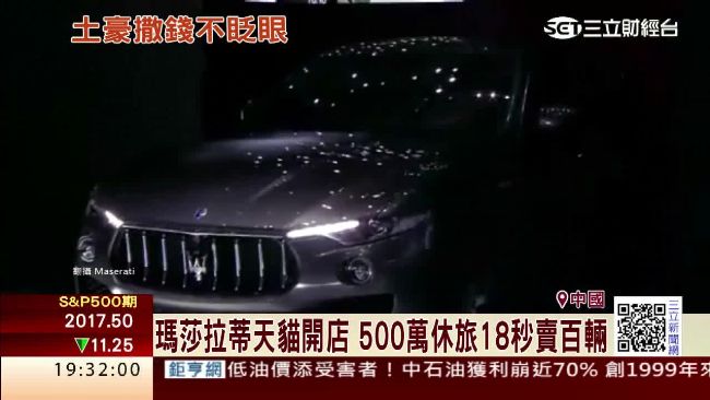 最強網購！百輛超跑休旅車在陸秒殺