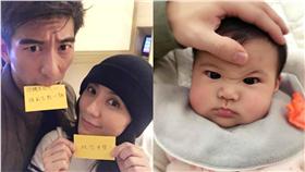 賈靜雯,懷孕,咘咘,修杰楷▲合成圖／翻攝自賈靜雯粉絲專頁