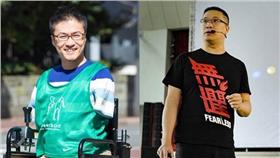 朱學恒,乙武洋匡合成圖／朱學恒、乙武洋匡臉書