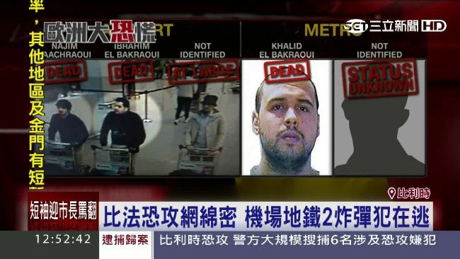 比利時凌晨大掃蕩　再逮恐攻6嫌犯！