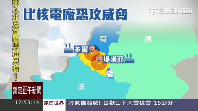 被盯上？反恐官員：比利時核電廠未來5年恐遭網攻