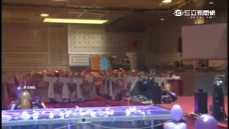 婚宴會館漏水像下雨？業者：冷氣漏水