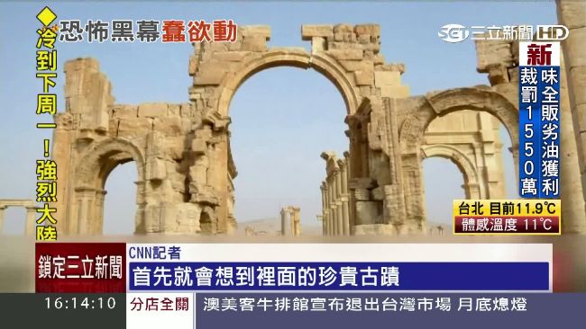 美俄聯手攻IS　可望奪回古城帕米拉