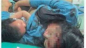 哺乳,流血／翻攝自網路