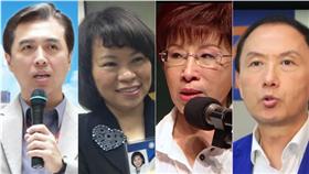 合成圖／翻攝自陳學聖、黃敏惠、洪秀柱、李新（由左至右）臉書