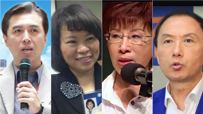 國民黨主席補選　四搶一今晚6時揭曉