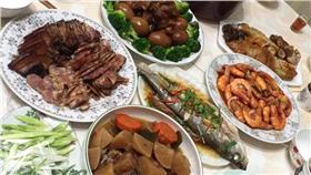 大餐,桌菜。（圖／記者楊惟甯攝影）