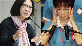 管碧玲,架空,洪秀柱,黨主席,黨魁,統派▲合成圖翻攝自管碧玲臉書、路透社／達志影像