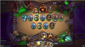 爐石戰記遊戲畫面