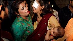 巴基斯坦恐攻。（圖／美聯社／達志影像）