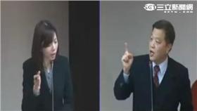 陳雄文嗆：不滿意休假日數，可回到過去雙周工時84小時！（圖／翻攝立法院議事系統）