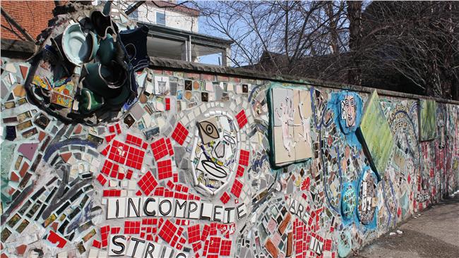 鑲嵌藝術　改變南費城市景