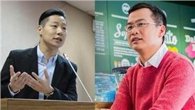 林昶佐,羅智強合成圖／臉書