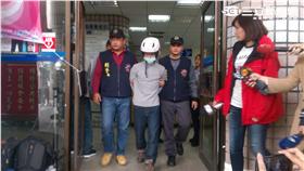 警方將詹嫌移送法辦（楊忠翰攝）
