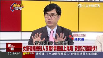 不如表面富裕　陳其邁：台灣相當脆弱
