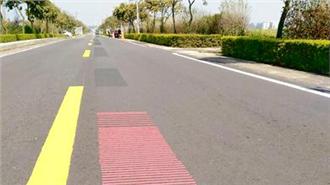 音樂響起　金門首創「會唱歌的道路」