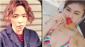 ▲小鬼、妞妞。（圖／翻攝自AES黃鴻升、NueNue 妞妞臉書）