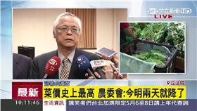 菜價史上最高 農委會:今明兩天就降了