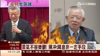 再尬彭淮南！陳冲：降息非一定手段