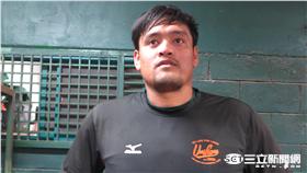 統一獅鄧志偉（圖／記者王怡翔攝）