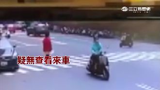 婦橫越馬路遭撞　家屬PO網引爆筆戰