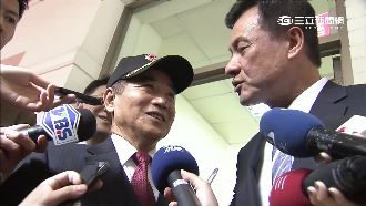 王金平滑倒縫2針　蘇嘉全送5字關心