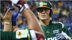 統一獅鄭鎧文（圖／記者王怡翔攝）