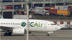 比利時機場爆炸　圖／路透社／達志影像