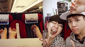 光腳ㄚ踏台鐵椅遭轟　杜詩梅道歉滅火