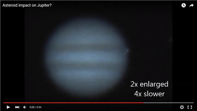 神秘外來物撞木星　天文迷超熱議