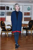 王菲和前夫竇唯所生的女兒竇靖童，今在台舉行首張英文創作專輯《Stone Cafe》記者會。（圖／攝影邱榮吉）