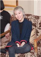 王菲和前夫竇唯所生的女兒竇靖童，今在台舉行首張英文創作專輯《Stone Cafe》記者會。（圖／攝影邱榮吉）