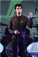 音樂人劉天健音樂追思會，王力宏演唱「最後一首歌」。（圖/攝影邱榮吉）