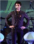 音樂人劉天健音樂追思會，王力宏演唱「最後一首歌」。（圖/攝影邱榮吉）