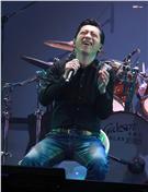 音樂人劉天健音樂追思會，哈林演唱「男人哭吧不是罪」。（圖/攝影邱榮吉）