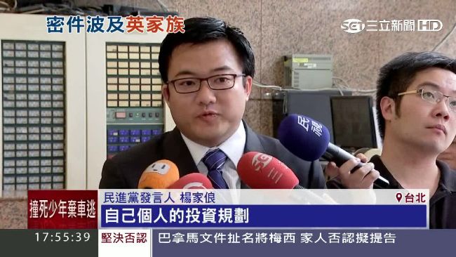 蔡英文哥哥持境外公司　綠：個人理財