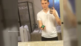 拿球丟鏡子沒反彈！網友破解不成崩潰