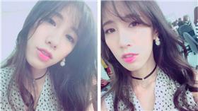 黃喬歆與林進撞臉