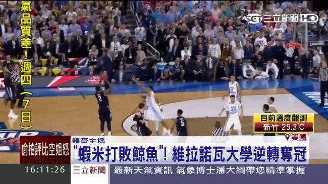 NCAA首壓哨三分球　學校放假慶祝