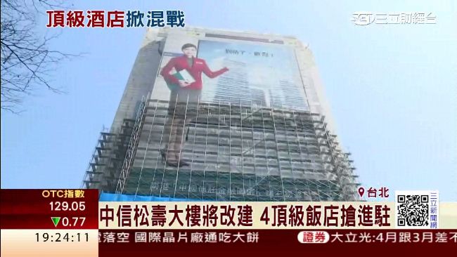 中信松壽改建　4頂級飯店搶駐掀戰火