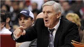 前猶他爵士隊總教練史隆（Jerry Sloan）（圖／美聯社／達志影像）