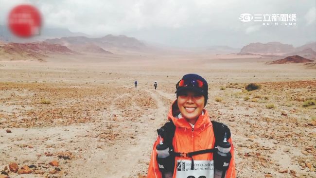 林又立挑戰沙漠馬拉松　險遭兩男擄走