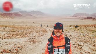 林又立挑戰沙漠馬拉松　險遭兩男擄走