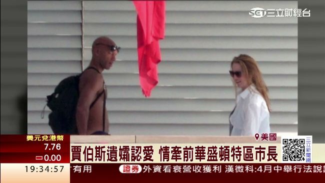 賈伯斯遺孀認愛　戀前華盛頓特區市長