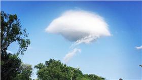 積雲（圖／翻攝自鄭明典臉書)