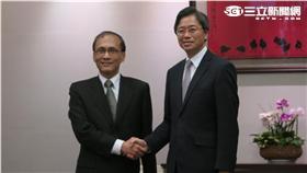 張林會登場。政治中心攝