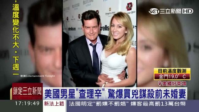 好萊塢男星查理辛　驚爆買兇謀殺前妻