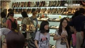 台北市西門町逛街人潮-購物-消費-經濟-